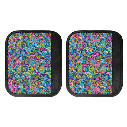 Colorful Paisley Pattern Print Handle Covers