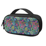 Colorful Paisley Pattern Print Insulin Cooler Travel Case