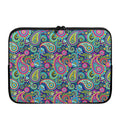 Colorful Paisley Pattern Print Laptop Sleeve