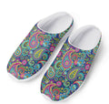 Colorful Paisley Pattern Print Mesh Casual Shoes