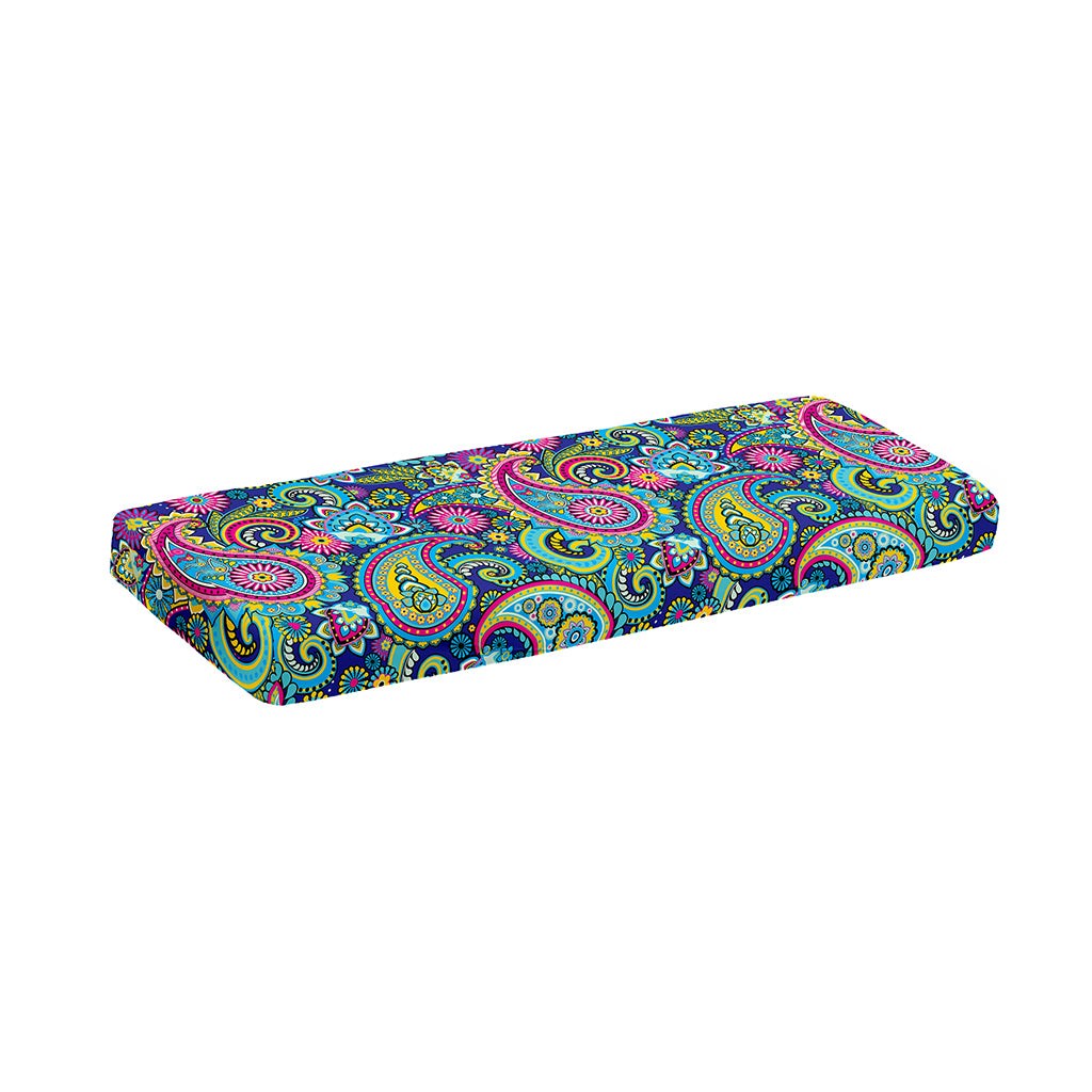 Colorful Paisley Pattern Print Piano Keyboard Cover
