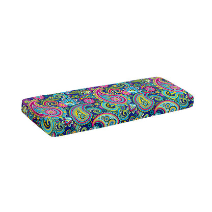 Colorful Paisley Pattern Print Piano Keyboard Cover