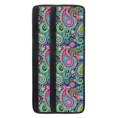 Colorful Paisley Pattern Print Refrigerator Handle Covers