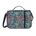 Colorful Paisley Pattern Print Shoulder Strap Bible Bag
