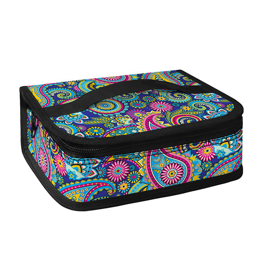 Colorful Paisley Pattern Print Small Lunch Bag