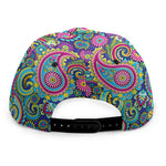Colorful Paisley Pattern Print Snapback Cap