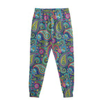 Colorful Paisley Pattern Print Sweatpants
