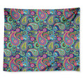 Colorful Paisley Pattern Print Tapestry