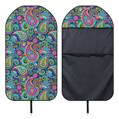 Colorful Paisley Pattern Print Waterproof Car Seat Cover