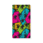 Colorful Palm Tree Pattern Print Baby Crib Sheet