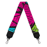 Colorful Palm Tree Pattern Print Bag Strap