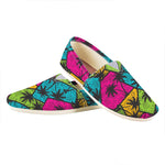 Colorful Palm Tree Pattern Print Casual Shoes