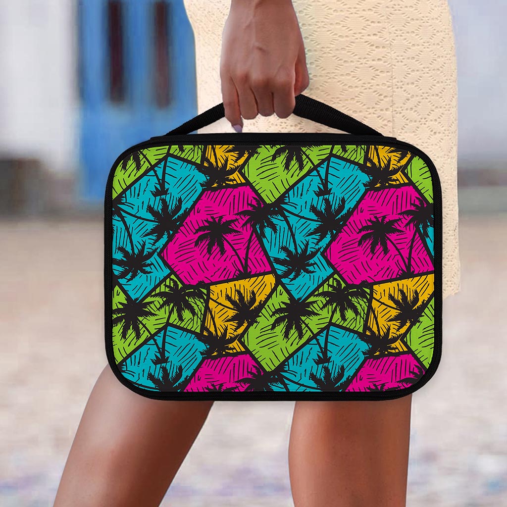 Colorful Palm Tree Pattern Print Classic Bible Case