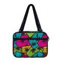 Colorful Palm Tree Pattern Print Double Strap Bible Bag