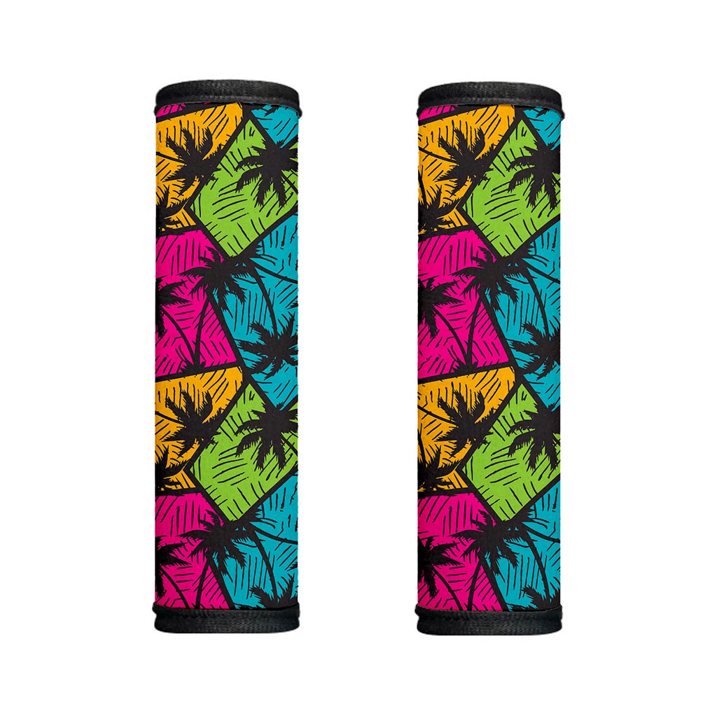 Colorful Palm Tree Pattern Print Handle Covers