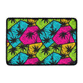 Colorful Palm Tree Pattern Print Kitchen Mat