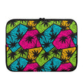 Colorful Palm Tree Pattern Print Laptop Sleeve