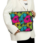 Colorful Palm Tree Pattern Print Laptop Sleeve