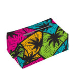 Colorful Palm Tree Pattern Print Rectangle Tissue Box Cover