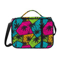 Colorful Palm Tree Pattern Print Shoulder Strap Bible Bag