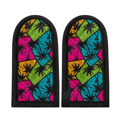 Colorful Palm Tree Pattern Print Skillet Handle Cover