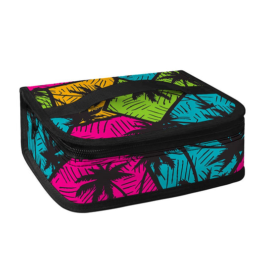 Colorful Palm Tree Pattern Print Small Lunch Bag