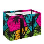 Colorful Palm Tree Pattern Print Utility Tote Bag