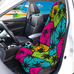Colorful Palm Tree Pattern Print Waterproof Car Seat Cover
