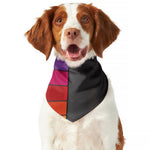 Colorful Piano Keyboard Print Dog Bandana