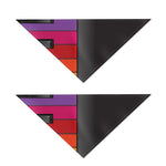 Colorful Piano Keyboard Print Dog Bandana