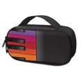 Colorful Piano Keyboard Print Portable Cooler Travel Case