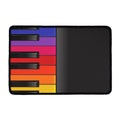 Colorful Piano Keyboard Print Kitchen Mat
