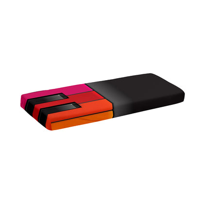 Colorful Piano Keyboard Print Piano Keyboard Cover