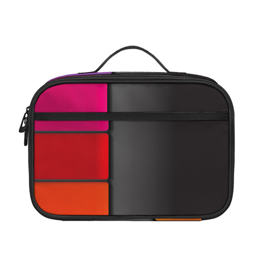Colorful Piano Keyboard Print Portable Lunch Bag