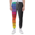 Colorful Piano Keyboard Print Joggers