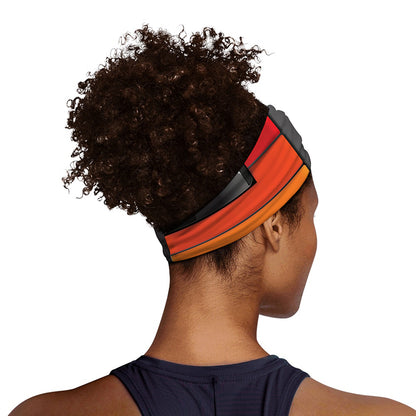 Colorful Piano Keyboard Print Sports Headband