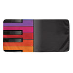 Colorful Piano Keyboard Print Towel