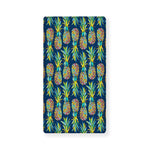 Colorful Pineapple Pattern Print Baby Crib Sheet