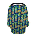Colorful Pineapple Pattern Print Baby Seat Cover