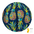 Colorful Pineapple Pattern Print Basketball