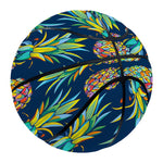 Colorful Pineapple Pattern Print Basketball