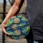 Colorful Pineapple Pattern Print Basketball
