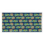 Colorful Pineapple Pattern Print Beach Towel