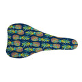 Colorful Pineapple Pattern Print Bicycle Seat Cover