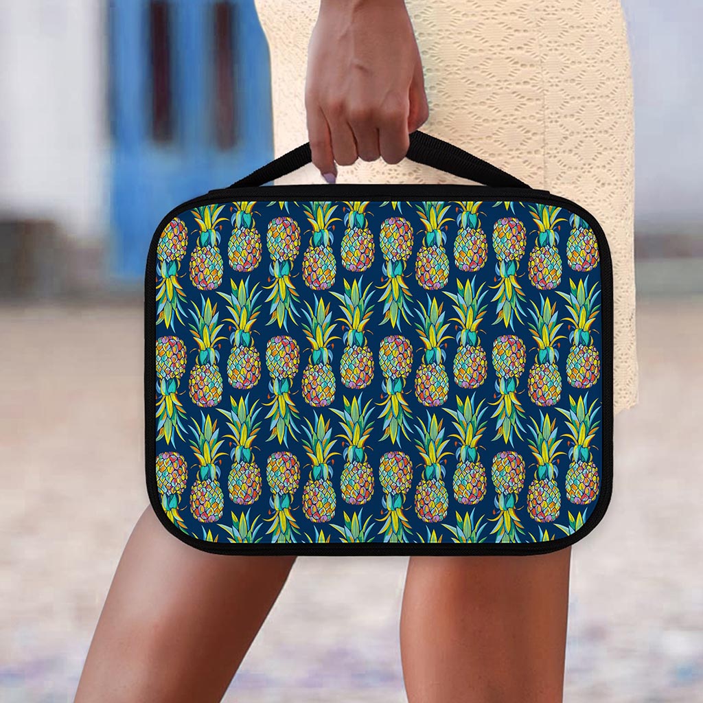 Colorful Pineapple Pattern Print Classic Bible Case
