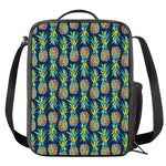 Colorful Pineapple Pattern Print Crossbody Lunch Bag