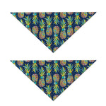 Colorful Pineapple Pattern Print Dog Bandana