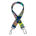 Colorful Pineapple Pattern Print Dog Seat Belt