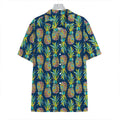 Colorful Pineapple Pattern Print Hawaiian Shirt