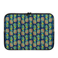 Colorful Pineapple Pattern Print Laptop Sleeve